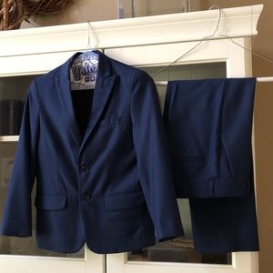 Calvin Klein Boys Suit Blue Size 10 EXC